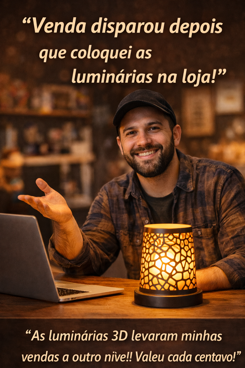 Alto engajamento nas redes sociais